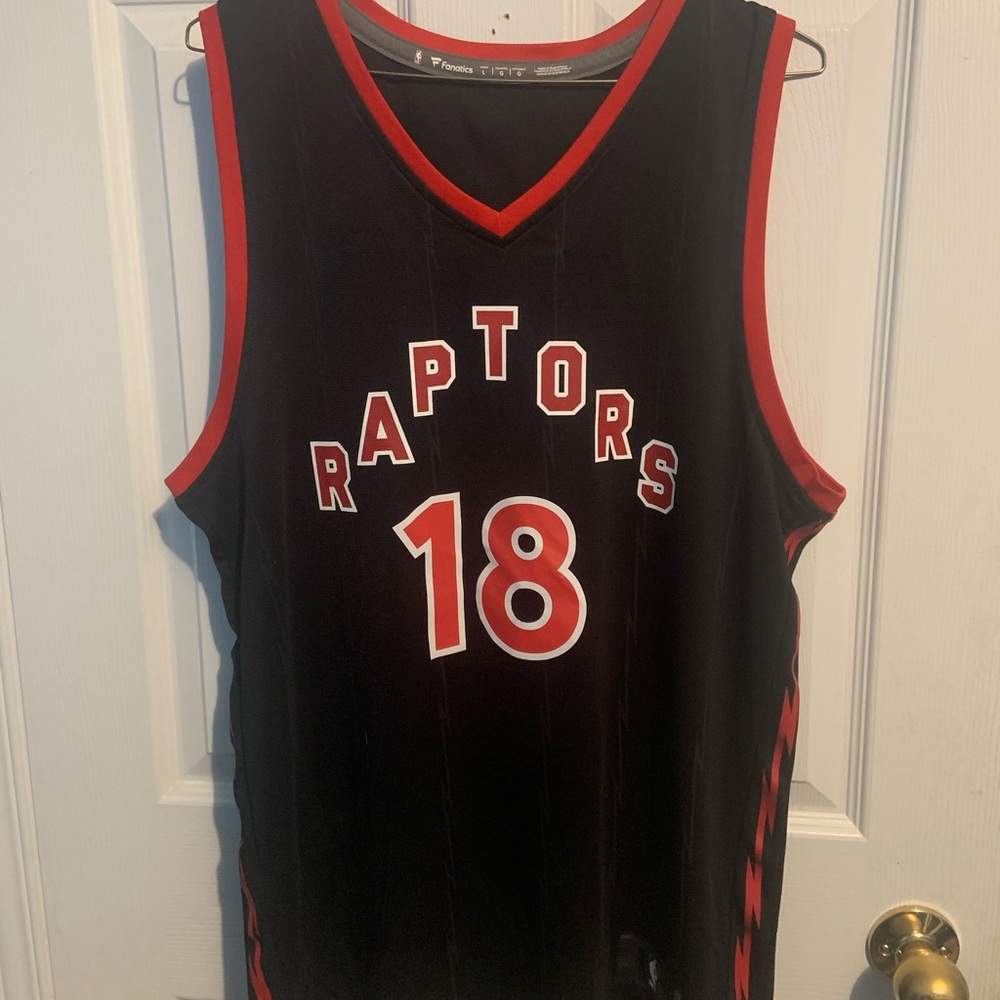 Toronto Raptors Fanatics Branded Fast Break Replica Yuta Wanatabe Jersey Size L